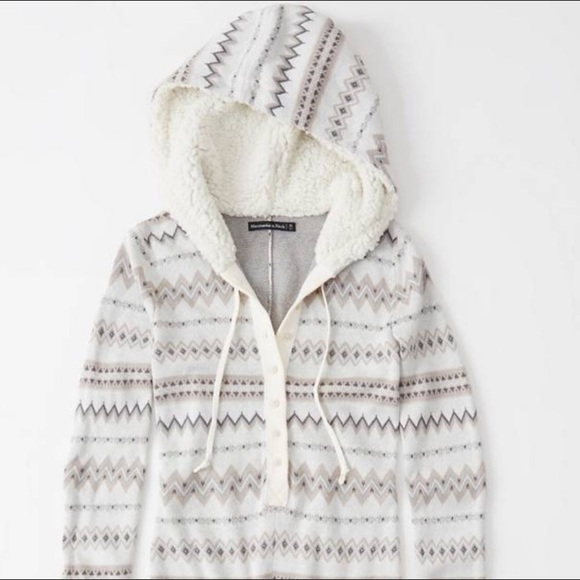 Abercrombie sherpa knit Romper - Picture 6 of 10